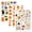 Halloween Fun, variant on Current Halloween Victorian Stickers- 48 stickers, Two 8-1/2" x 11" Sheets, Retro Vintage