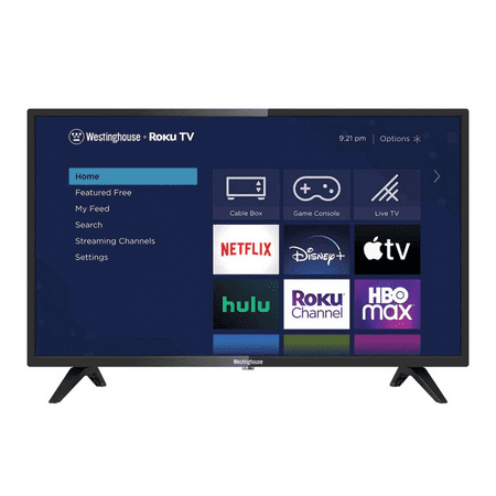 Restored Westinghouse 32? 720P HD Smart Roku TV WR32HT2212 (Refurbished)