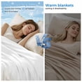 thumbnail image 2 of Yellow Ombre Cooling Blanket,Lightweight Breathable Summer Throw Blanket with Double Sided Cold Effect,White Gradient Color Modern Abstract Art Picnic Blankets Bed Sheet for Hot Sleepers 60"x80", 2 of 8