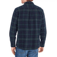thumbnail image 2 of Eddie Bauer Men's Bristol Plaid Button Up Flannel Shirt (BlackWatch, XXL), 2 of 3