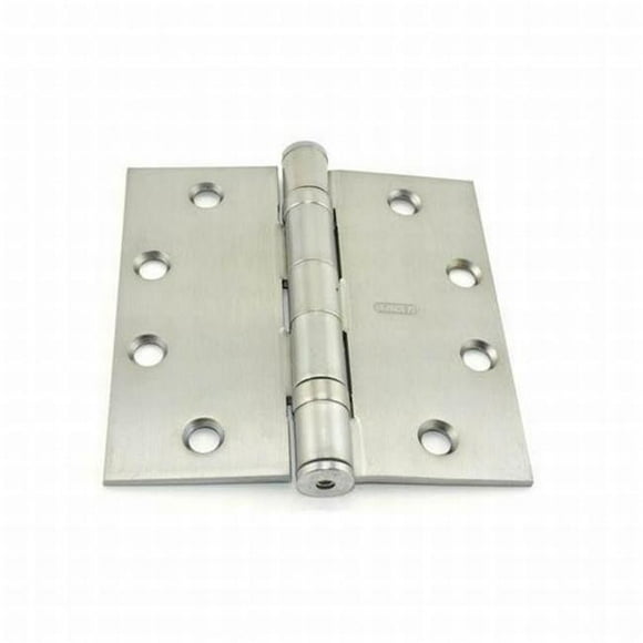 Stanley Security FBB17941226DNRP 4,5 x 4,5 Po Acier Pleine Mortaise Roulement à Billes Poids Standard Coin Carré Charnière Non Amovible Pin&44; No. 068853 Carré