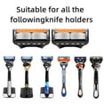 thumbnail image 2 of Shaving razor Shaver Five Layer Blade Manual Razor Blade, Men's Razor Vintage Beard Blade 5 Blade Razor Holder, 2 of 5