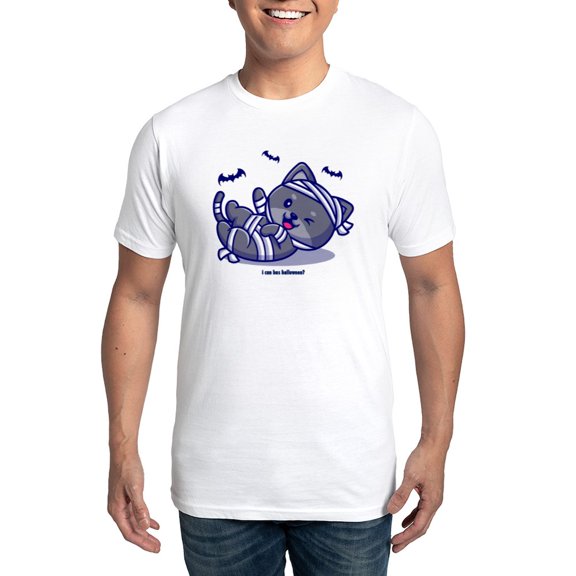 CafePress - I Can Has Halloween? Men's Eco Sport T Shirt - Men's Light Eco Sport T-Shirt