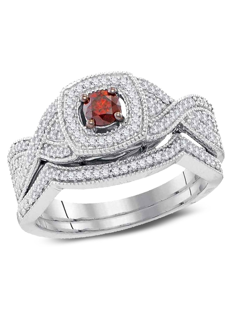 1 carat red diamond