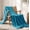04-Teal Blue, variant on U by Bedsure Fleece Throw Blanket for Couch Grey, Lightweight Plush Fuzzy Cozy Soft Blankets and Throws for Sofa, 50x60 inches
