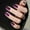 Purple, variant on RAGUPEL Press on Nails Short,Charming Nails Almond Nail Tips,Shiny Standout Look Fake Nails,Light Blue