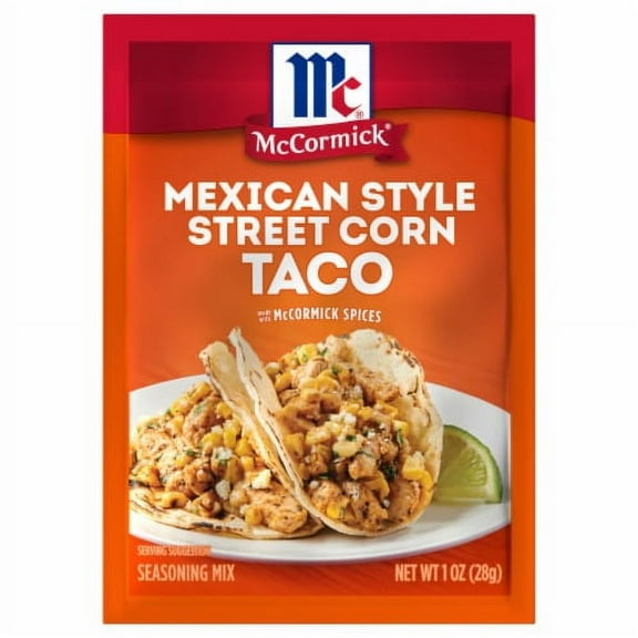 2X - McCormick Street Corn Taco Seasoning Mix