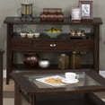 thumbnail image 1 of Jofran Table Basse Contemporaine 827 Series en Montego Merlot, 1 of 3