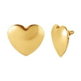 thumbnail image 4 of Jessica Simpson Women's Polished Heart Stud Earrings, 4 of 5