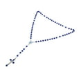 thumbnail image 4 of Collar de Rosario Católico ANGGREK Azul, 4 of 8