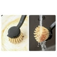 thumbnail image 6 of Clearance Cleaning Brush under $1,Long Handle Dish Brush Quick Drying Cleaning Tool Dish Scrubber With Handle Dish Cleaning Ergonomic Handle Scrubber Everyday Dish Cleaning, 6 of 8
