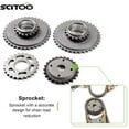 thumbnail image 2 of SCITOO Timing Chain Kit fits for 2005-2009 for Audi A4 Quattro A6 A6 Quattro A4 3.2L, 2 of 5