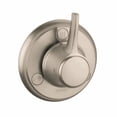thumbnail image 2 of Hansgrohe 15934001 Metris C 1-Handle Trio or Quattro Diverter Valve Trim Kit in Chrome, 2 of 4