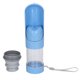 thumbnail image 1 of Botella de Agua para Perros 2 en 1 Dispensador de Agua Portátil a Prueba de Fugas para Perros y Gatos para Caminar Al Aire Libre y Viajar 350ML ANGGREK Otros, 1 of 8
