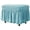 Blue, variant on Wishrage High Stretch Seersucker Fabric Ottoman Slipcovers Rectangle Footstool Cover with Skirt Modern Furniture Protector for Home Decor Bedroom Living Room Balcony
