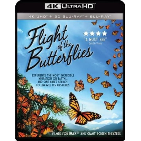 Butterfly Flight - IMAX: Flight Of The Butterflies (4K Ultra HD + 3D Blu-ray + Blu-ray)