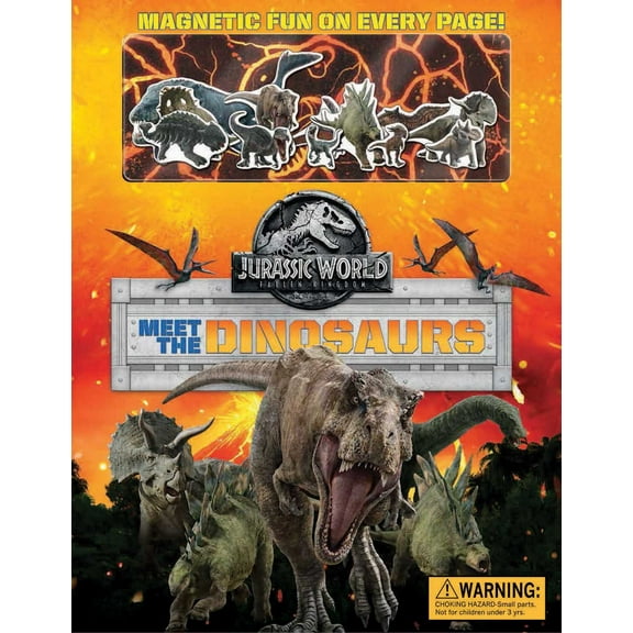 Magnetic Hardcover: Jurassic World: Fallen Kingdom Magnetic Hardcover: Meet the Dinosaurs (Hardcover)