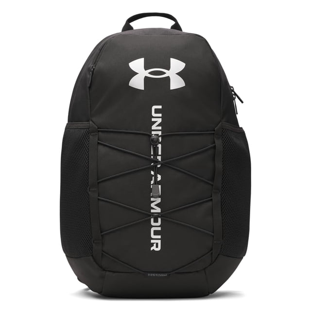 Mochila Under Armour Unisex Hustle Sport 6.0 negra 26L