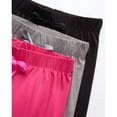thumbnail image 3 of Sweet Hearts Girls' Sweatpants - Super Soft Athletic Performance Joggers: (3 Pack), 3 of 7