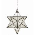 thumbnail image 4 of Meyda Tiffany 162854 Moravian Star 24" Wide Pendant - Nickel, 4 of 7