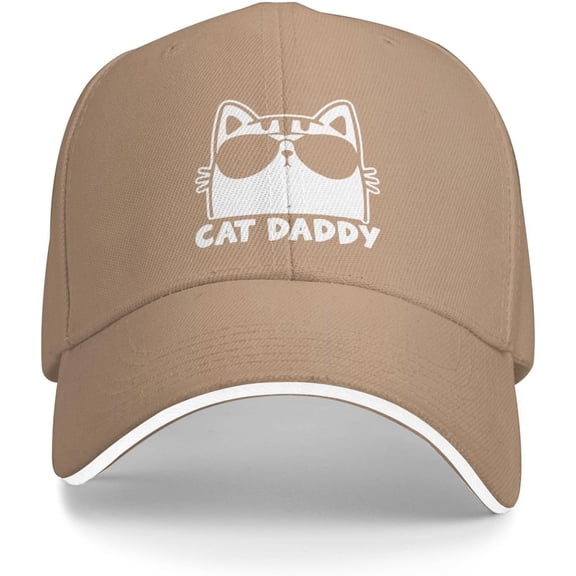 Catdaddy Baseball Trucker Hat Baseball Cap Funny Outdoor Travel Dad Caps