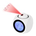 thumbnail image 1 of Multifunction Alarm Clock LCD Talking Projection Alarm Clock Time & Temp Display, 1 of 3