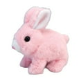 thumbnail image 3 of Juguetes electrónicos para mascotas Conejo de peluche eléctrico Simulación Puede caminar para hacer un sonido Orejas temblorosas Conejo de pelo largo Regalos para niños, 3 of 8