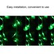 thumbnail image 4 of Hermosas luces de hadas de cadena LED decoradas con hojas para uso en fiestas y festivales con caja de batería (10 m), 4 of 8
