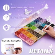 Bedazzler Kit with Rhinestones, 32000Pcs Rhinestone Kit with Glue and Tools for Bedazzling, Bedazzl Kit for Nail Craft, Diamond Art and Clothes