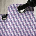 thumbnail image 2 of Ambesonne Mauve Grommet Curtain Single Panel, Mosaic Crossed Pattern, 50"x60", Mauve Lilac, 2 of 5