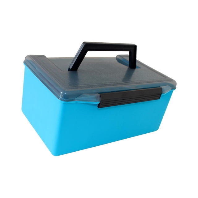 Caja de señuelos caja de aparejos de pesca multiusos para s anzuelos señuelos de pesca cebos azul Sharpla