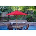 thumbnail image 1 of 9 ft. Wooden Umbrella Fabric, Red, 1 of 1