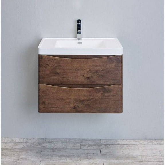 Eviva Smile 24 in. Single Sink Bathroom Vanity Set