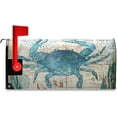 thumbnail image 4 of Ocean Crab Magnetic Mailbox Cover MailWraps Garden Yard Home Decor for Outside Standard Size-18"x 20.7"…, 4 of 6