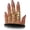 Golden6, variant on Silver Chunky Stack Knuckle Rings for Women,Y2k Irregular Open Finger Rings Pack,Fashion Simple Gold Statement Ring Punk Jewelry Accessories