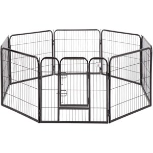 Bestpet Heavy Duty Dog Playpen, 40-Inch Metal Pen