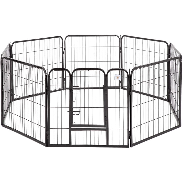 Bestpet Heavy Duty Dog Playpen, 40-Inch Metal Pen photo 1