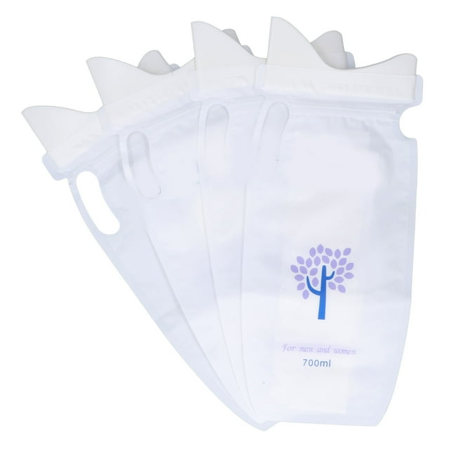 Sac de Voyage pour Pipi, Sac d'Urine Jetable 4 Pcs pour Voiture