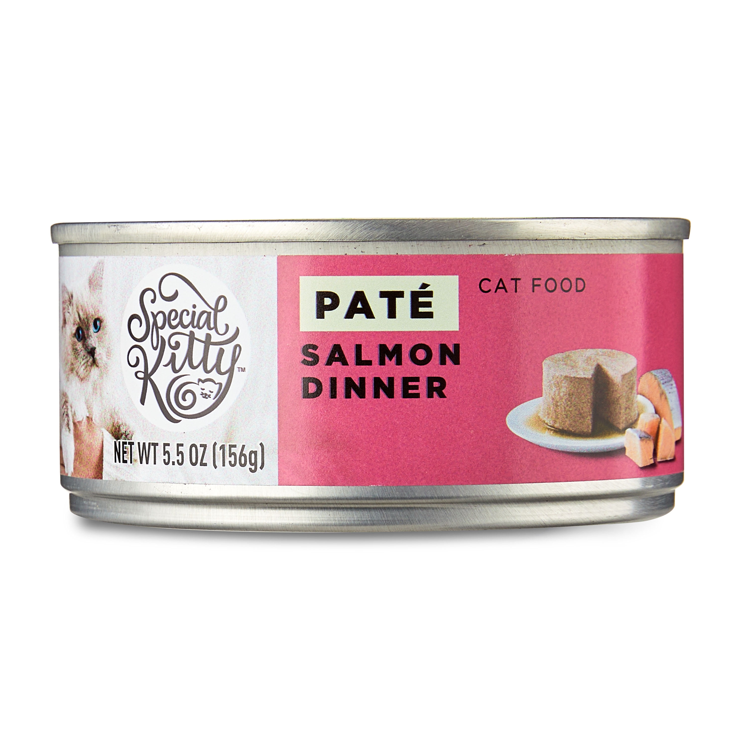 Special Kitty Salmon Dinner Pate Wet Cat Food, 5.5 oz