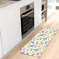 thumbnail image 6 of GZHJMY Cute Dinosaurs Bathroom Rugs Floor Mats Non-Slip Soft Absorbent Microfibers Plush Bath Rugs for Bath Kitchen Shower Floor, 39x20 Inch Carpet Runner, 6 of 7