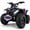 A01-Violet Purple Lightning, variant on IVFJFV 40 cc Trail Blazer Ride-On Buggy,4 Stroke Dual-Speed Off-road 4-Wheeler, Key-Lock Safe & 10-15mph, Front & Rear Shocks and Knobby Tires for Grass, Dirt and Gravel,BLUE