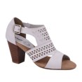thumbnail image 1 of 668-55 Sandalia Dama Mujer Blanco Tacón 8 cm Cklass 668-55, 1 of 2