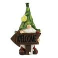 thumbnail image 1 of Solar Light Animal Statue Welcome Sign Resin Crafts Lawn Ornaments for Yard (B), 1 of 9
