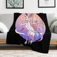 thumbnail image 2 of Pokemon Eevee Sylveon Throw Blanket Cute Flannel for Boys Girls Men Women, 2 of 7