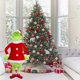 thumbnail image 3 of Adornos para árbol de Navidad, cuerpo de elfo navideño, peluche articulado de 60 cm para guirnalda y adorno para árbol de Navidad., 3 of 4