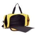thumbnail image 5 of DALIX 21" Blank Sports Duffle Bag Gym Bag Travel Duffel with Adjustable Strap in Gold, 5 of 7