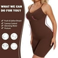 thumbnail image 4 of SEZZGU 3pcs Women Belly Control Full Bodysuit Shapewear Body Shaper Butt Lift Thigh Slim US, 4 of 6
