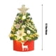 thumbnail image 3 of pstuiky Luz solar decorativa navideña LED para árbol de Navidad, luz de enchufe para decoración de jardín exterior, 3 of 6