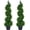 Black, variant on 45" H Artificial Tree 2 Pack - Woven Planter with 28 ,Faux for Office Decor & Indoor Outdoor Wedding Decor(red)