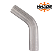 2.5 OD 30 Degree Mandrel Bend Aluminized